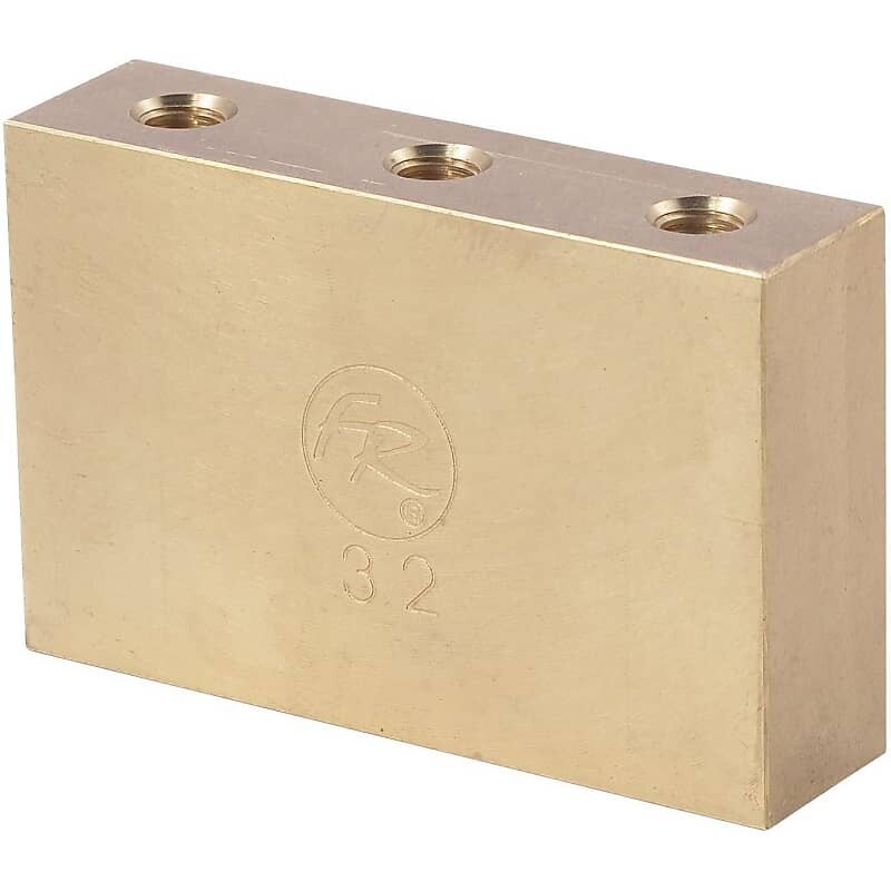 

Блок тремоло Floyd Rose Original Fat Brass Tremolo 32 мм FROFTB32 Original Fat Tremolo Block 32mm FROFTB32