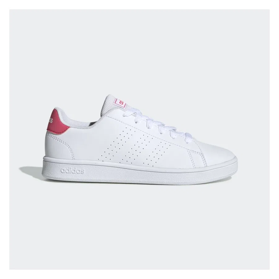 Кроссовки с перфорированными полосками Advantage K adidas, Белый