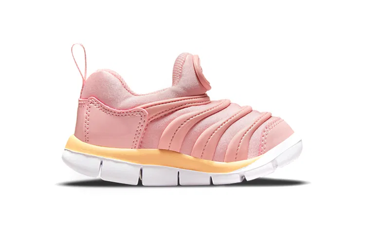 Детские кроссовки для малышей с легким дизайном Dynamo Free Nike, Pink — фото 3