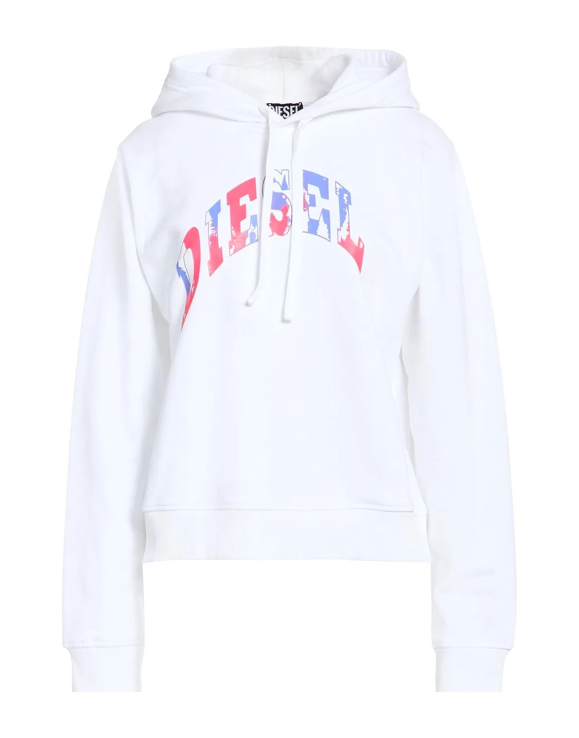 Женский свитшот с капюшоном Diesel, белый