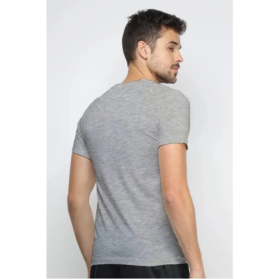 Футболка спортивная с длинным рукавом Dri-Fit Nike, Серый — фото 2