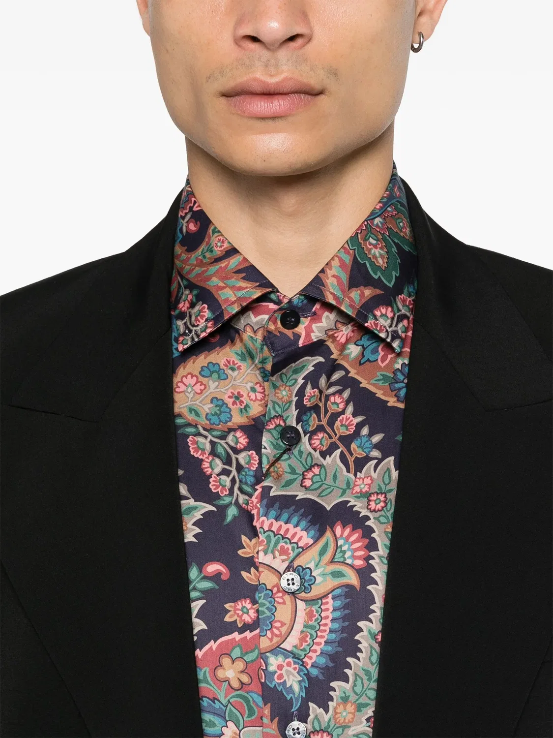 ETRO Рубашка с принтом «Пейсли» в многоцветном исполнении — фото 3