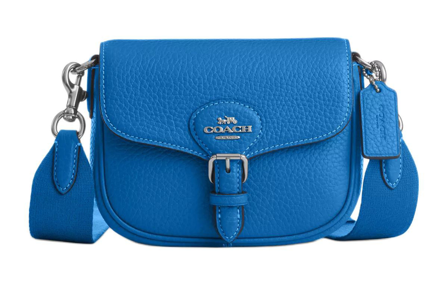 

COACH Кожаная седельная сумка через плечо кроссбоди