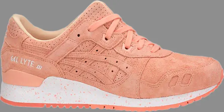 

Кроссовки gel lyte 3 'apricot ice' Asics, розовый