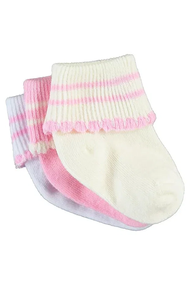 Детский комплект носков для девочек хлопковый Civil Baby, Pink — фото 3