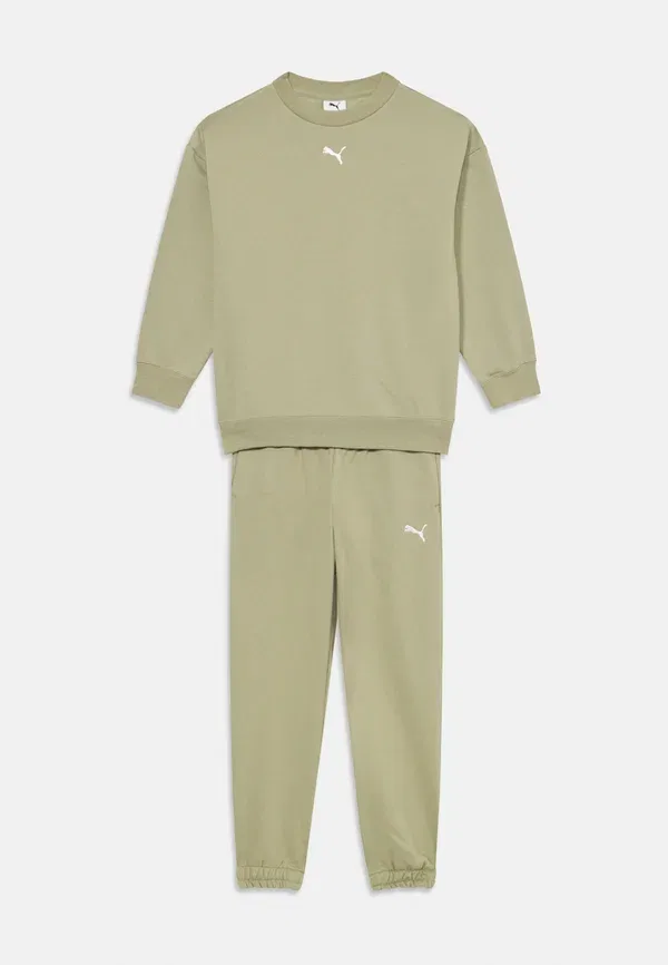Спортивный костюм из хлопка Unisex set Puma, Lux Army