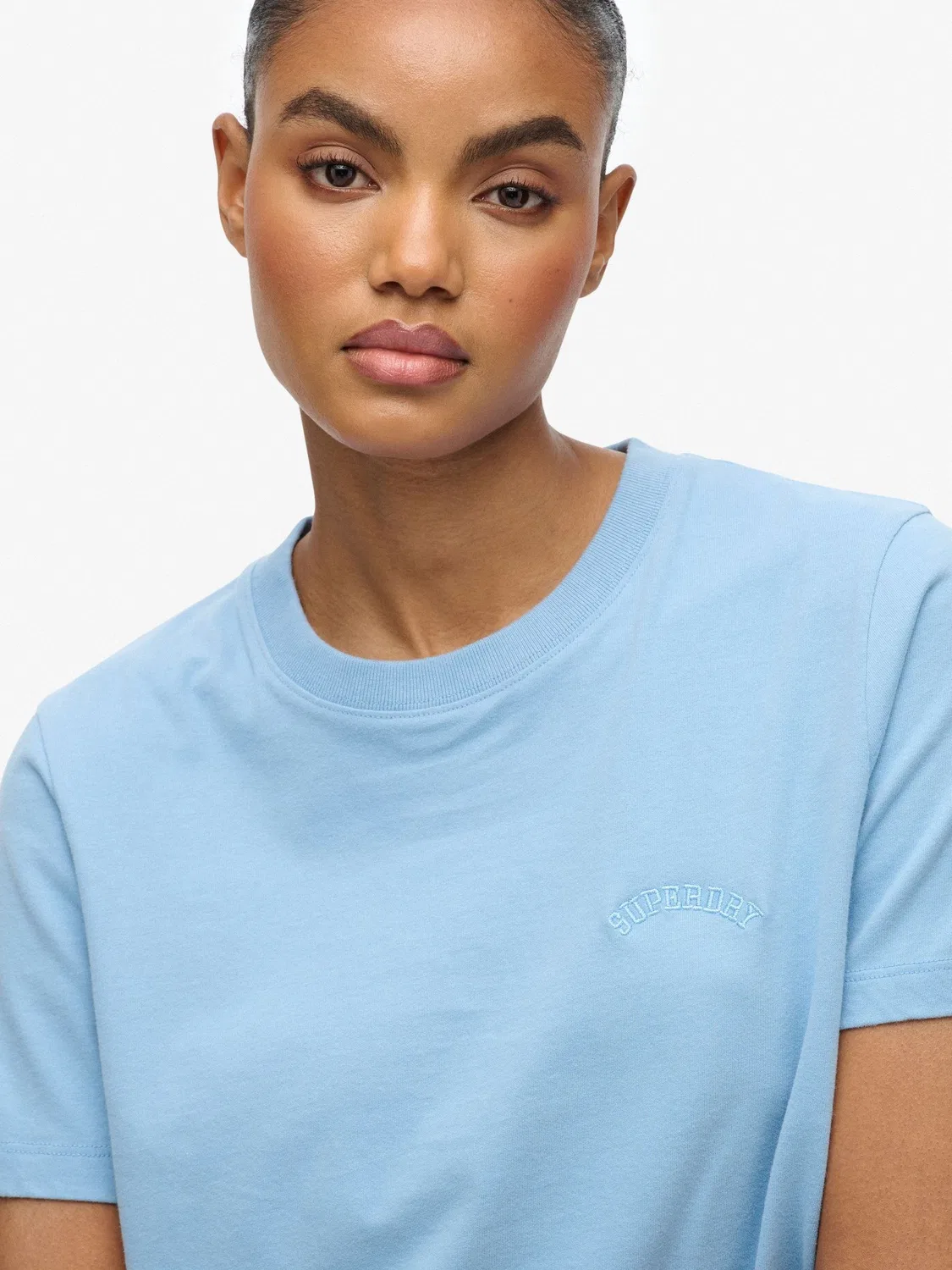 Футболка с вышитым логотипом Superdry, Blue — фото 4