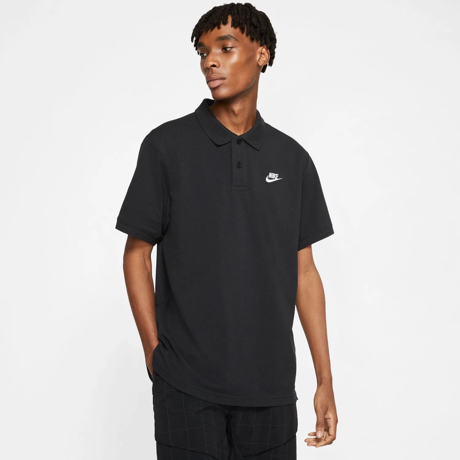 Мужское поло Nike Sportswear, Schwarz