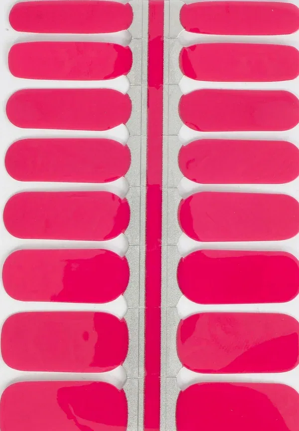 Наклейки для ногтей, веганские, Laued nail stickers, Vargu, Raspberry Cake 12 г, малиновый