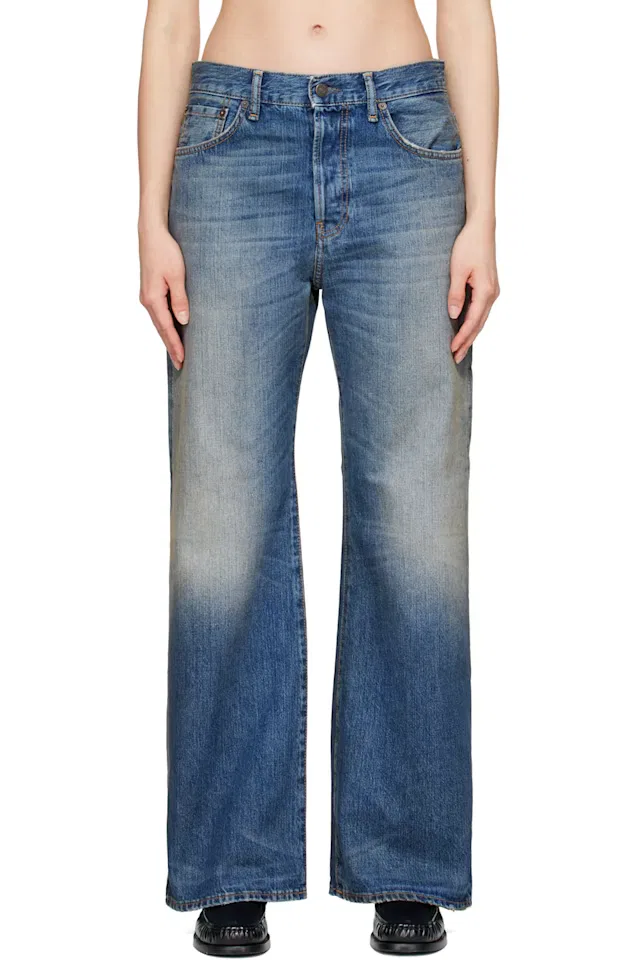 Синие джинсы Acne Studios