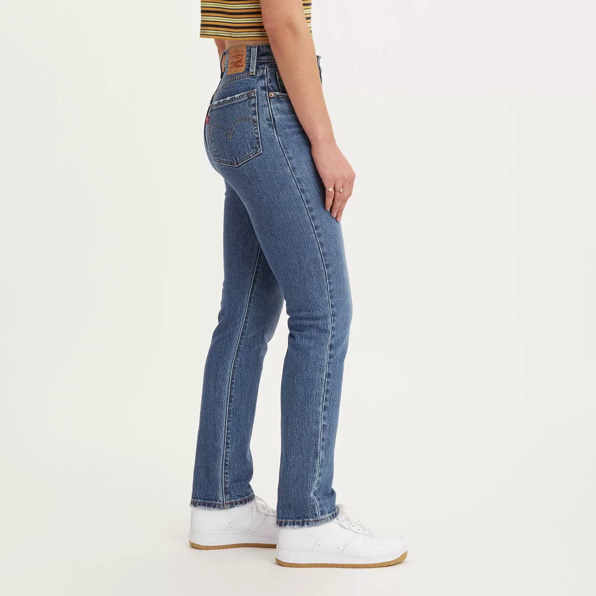 Женские джинсы с высокой посадкой 501 Levi's, Salsa In Sequence — фото 2