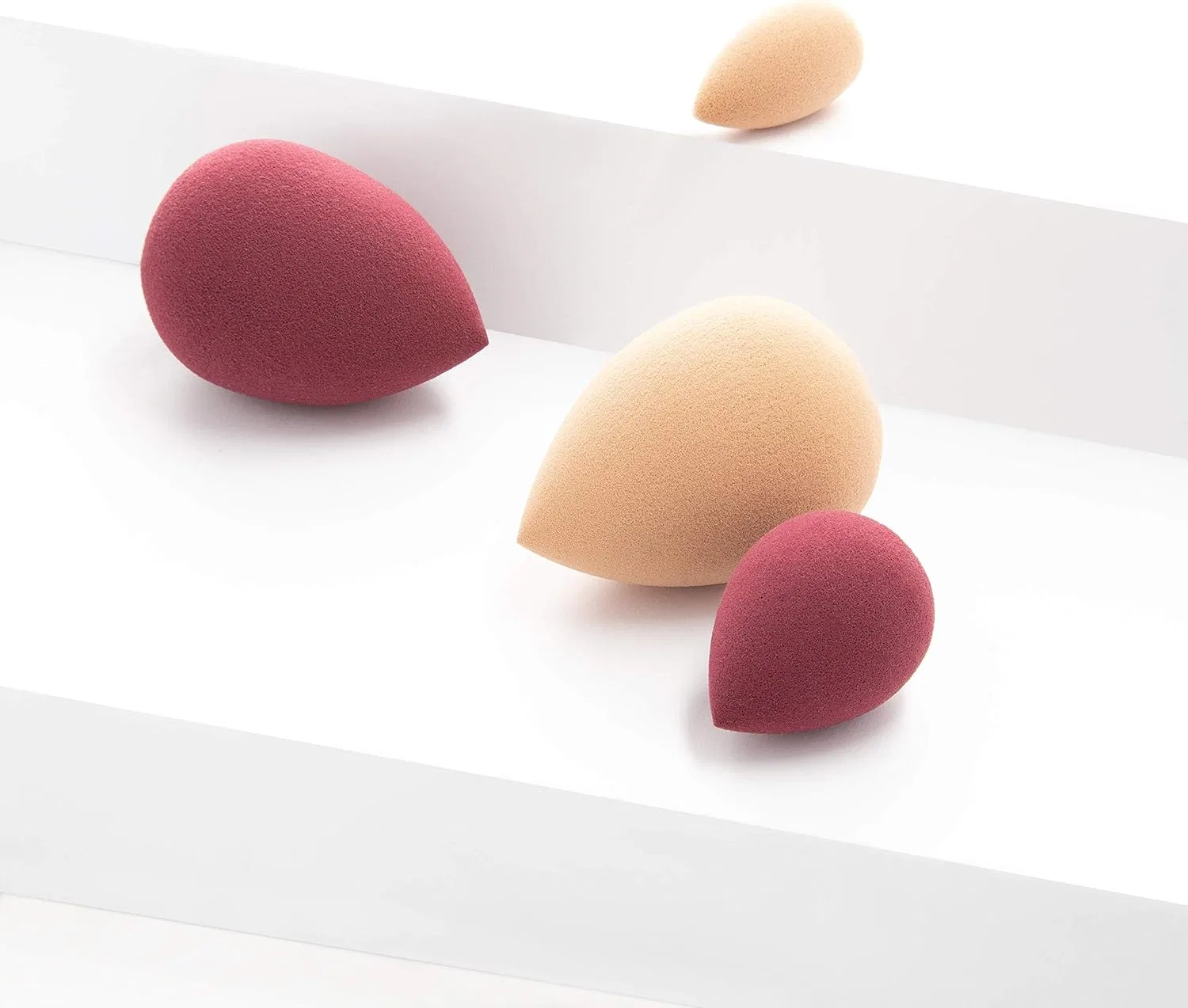 Спонж для макияжа Tear Drop, TB TOOLS FOR BEAUTY, 1 шт, Burgundy — фото 4