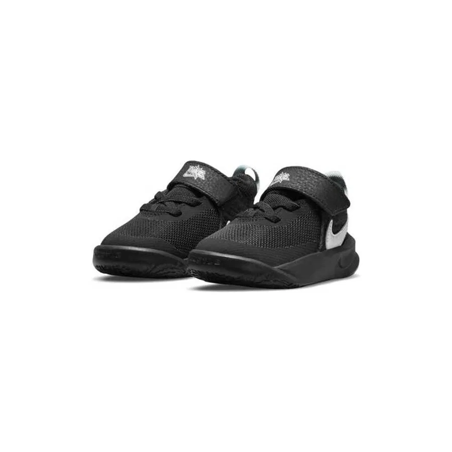 Кроссовки с текстильным верхом Team Hustle D 10 (td) 004 Nike, Черный — фото 2