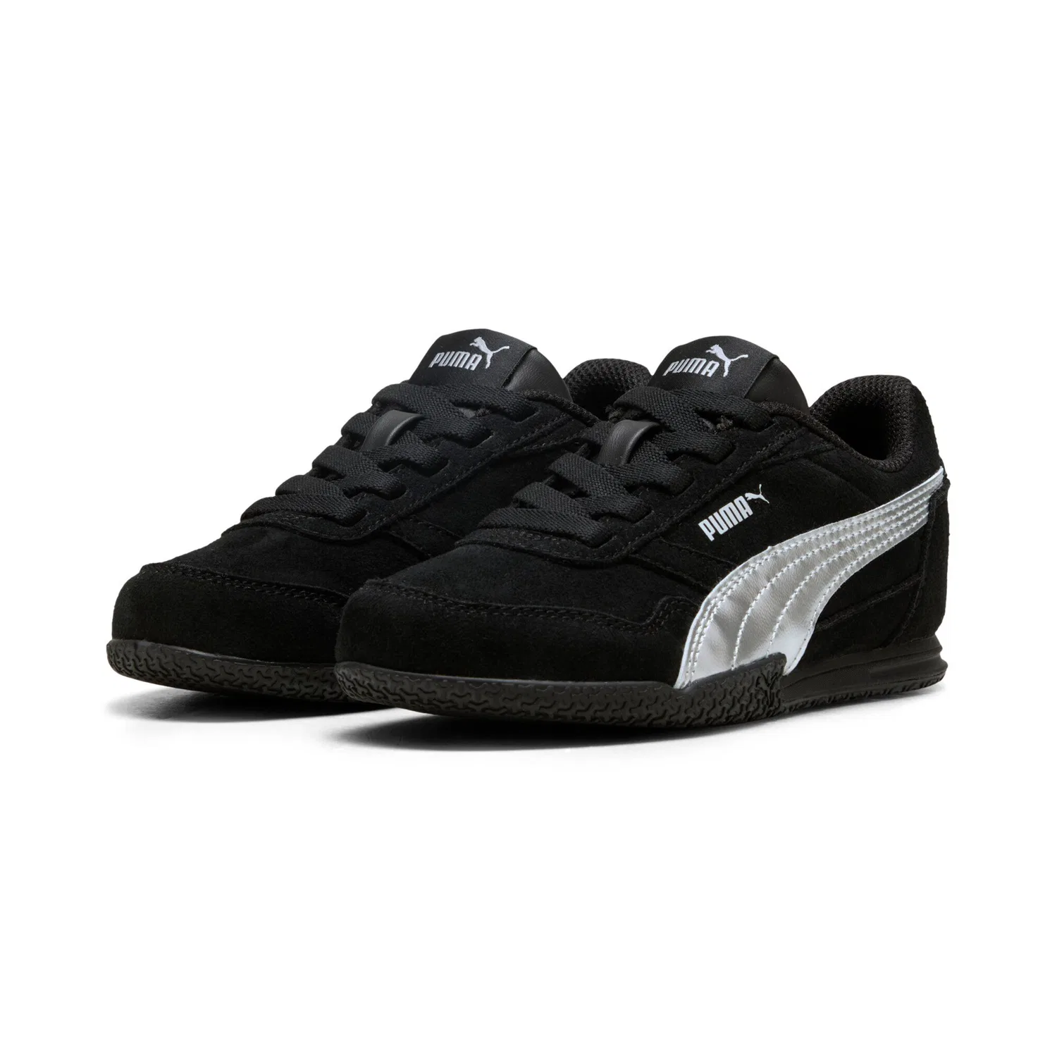 Детские кроссовки спортивные Bella Donna PUMA, Black/Silver