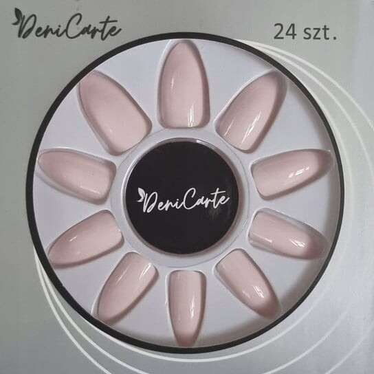 

Типсы для искусственных ногтей с клеем, 24 шт. Deni Carte