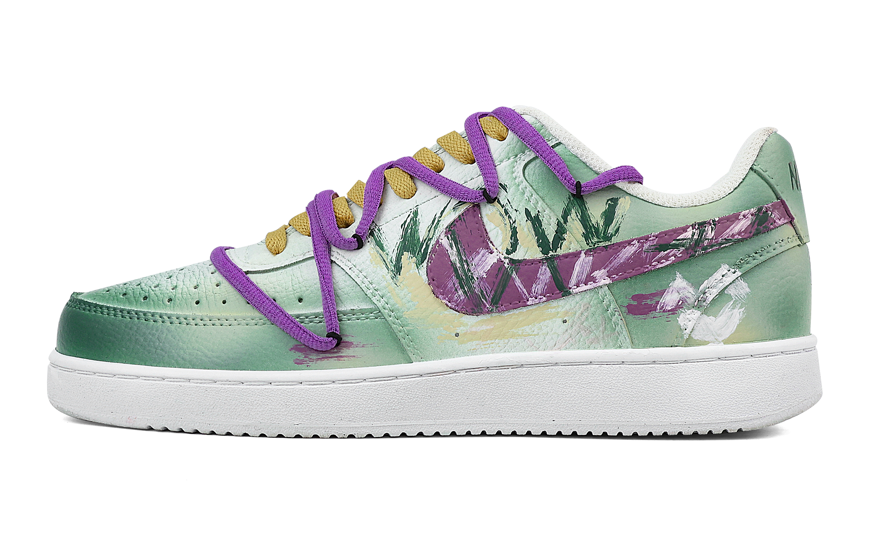 

Кроссовки для скейтбординга Court Vision 1 Low Top, мужские, изумрудно-зеленые Nike, Emerald Green