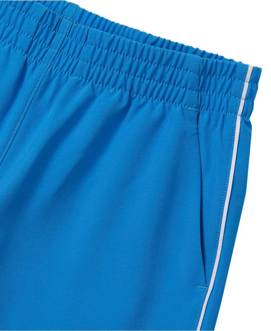 Спортивные брюки прямого кроя с декоративной окантовкой Lands' End, French Blue — фото 3