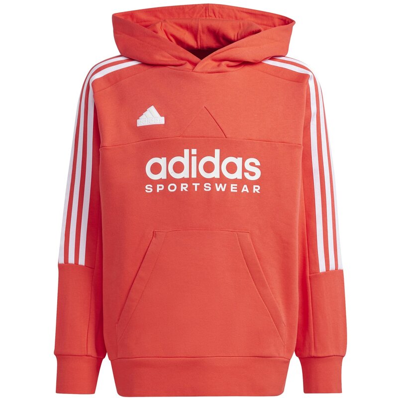 Детская флисовая толстовка с капюшоном Tiro Adidas, мультиколор