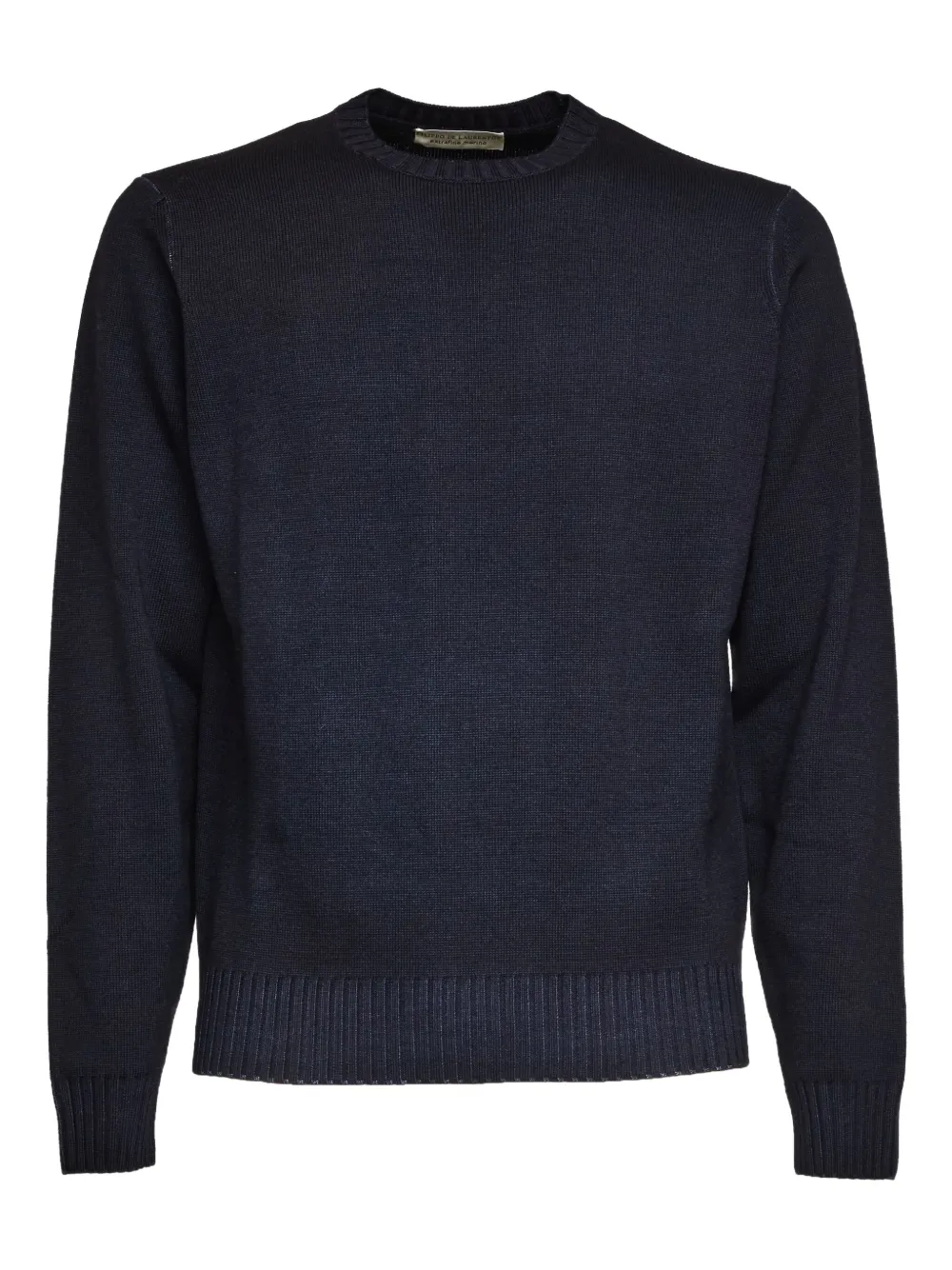 

Свитер с круглым вырезом Filippo De Laurentiis, синий