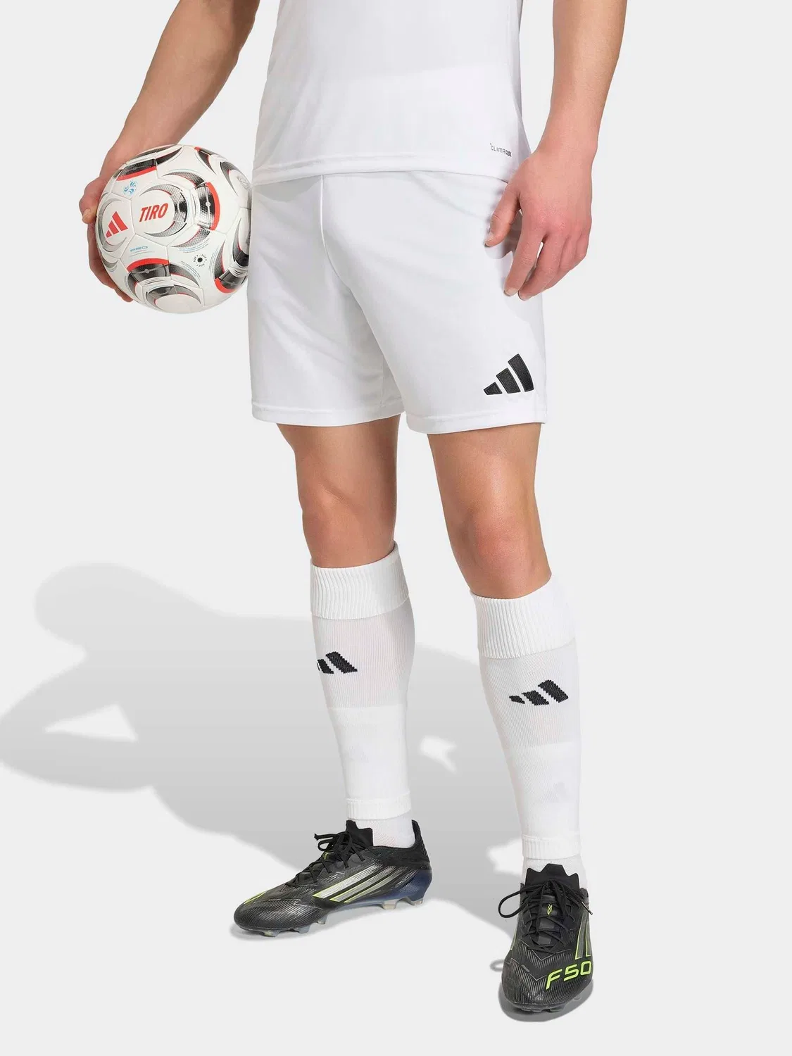 Шорты Entrada 26 adidas, белый — фото 3