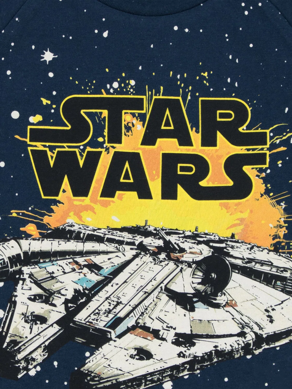 Футболка Star Wars с принтом Character, синяя — фото 2