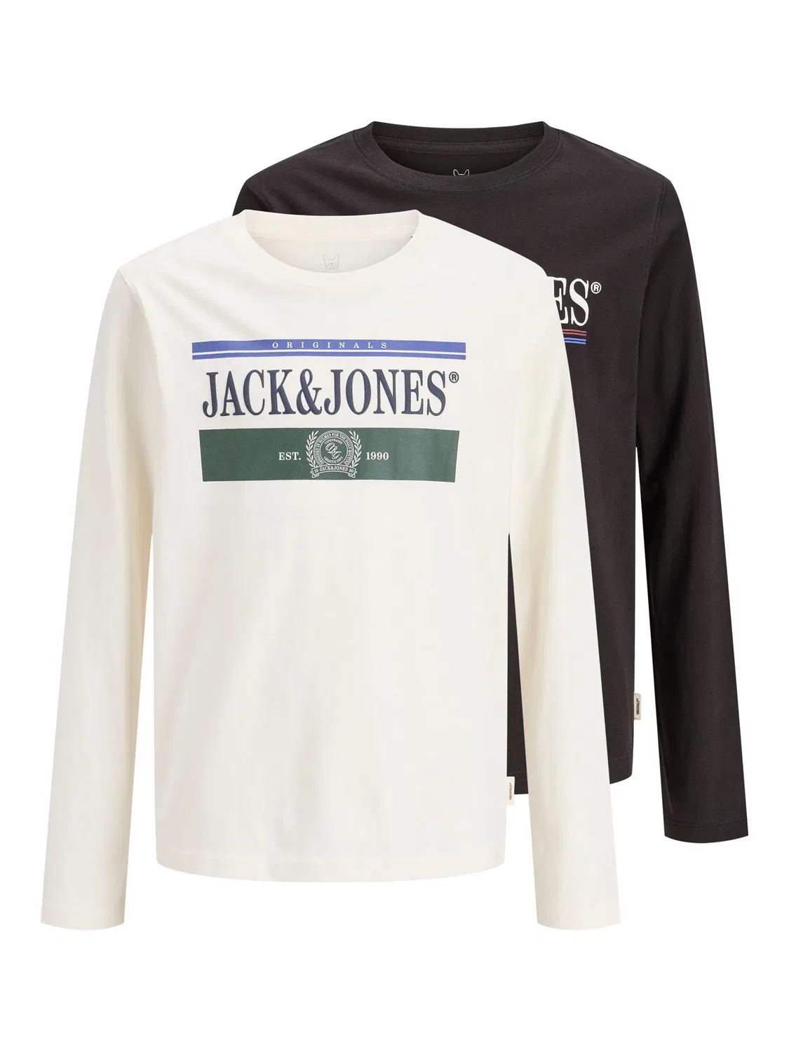 Комплект футболок с принтом Snow White Jack & Jones Junior, белый