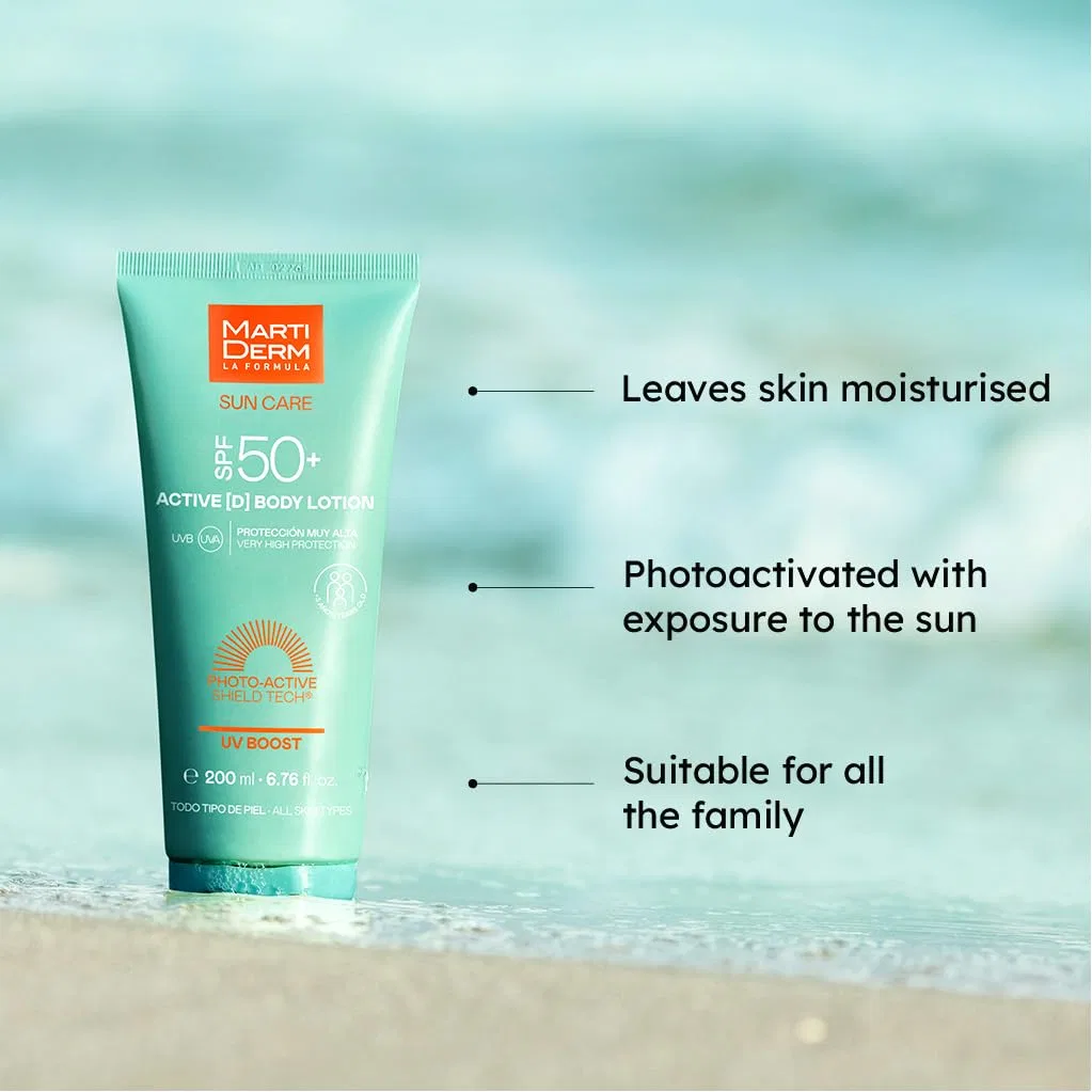 Лосьон для тела SPF50+ Martiderm, 200 мл — фото 3