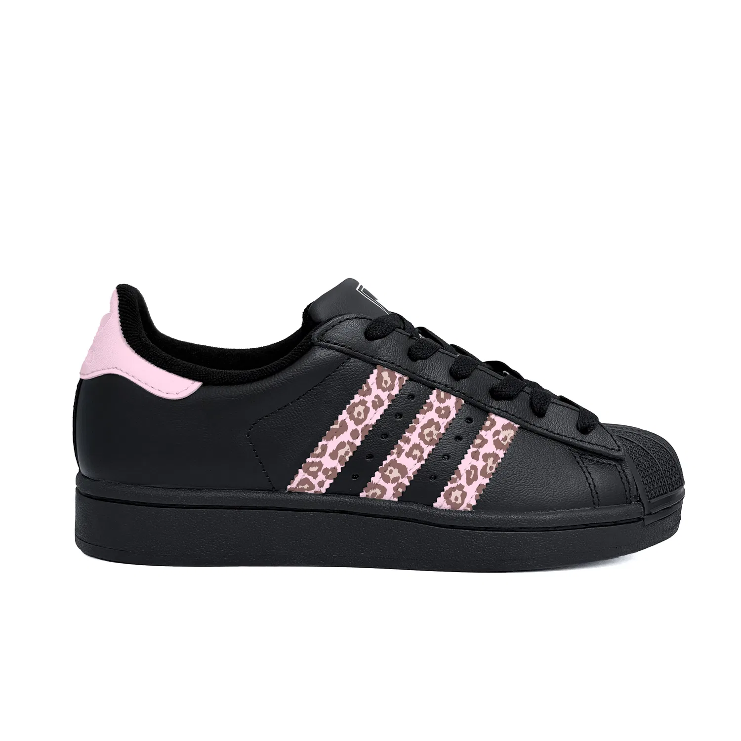 Детские кроссовки для скейтбординга Superstar 2, Adidas Originals, Black — фото 3