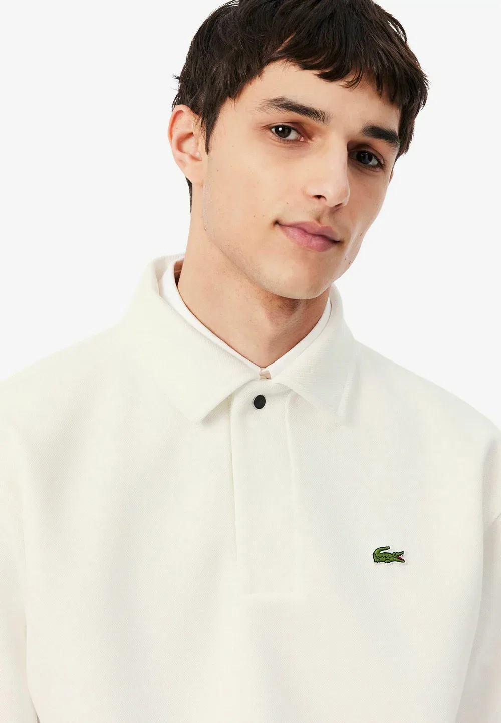 Толстовка Lacoste, Blanc-V — фото 4