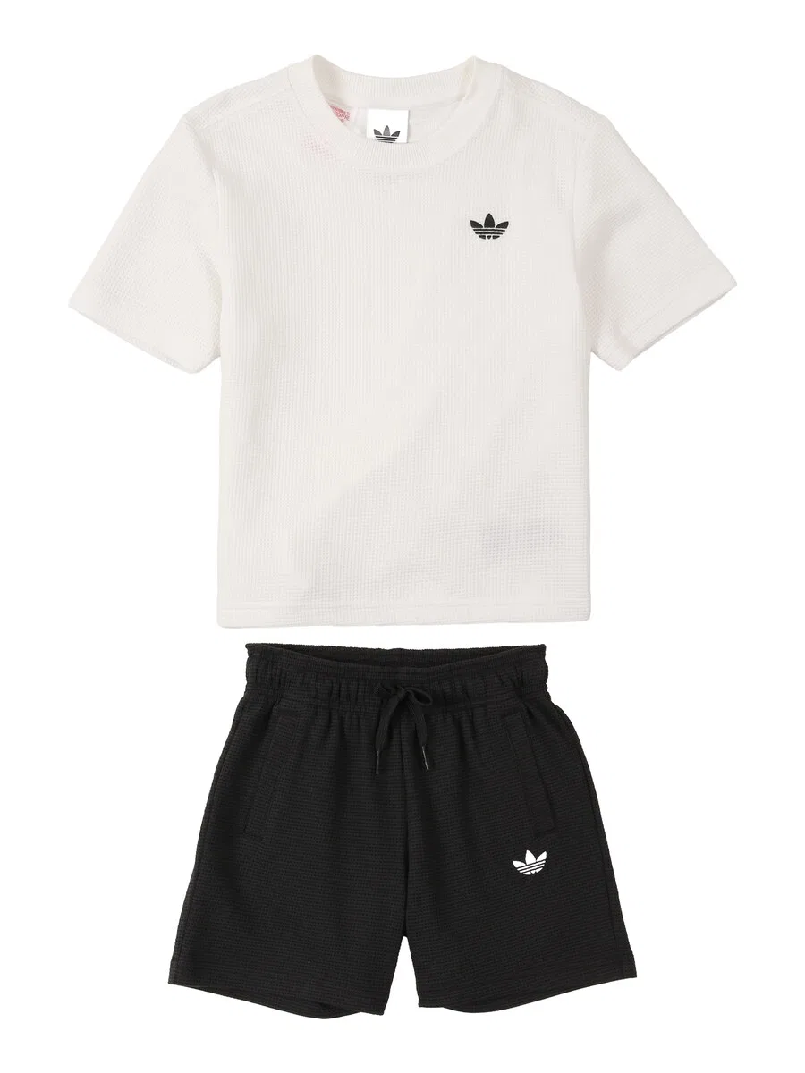 Комплект ADIDAS ORIGINALS в черно-белом цвете