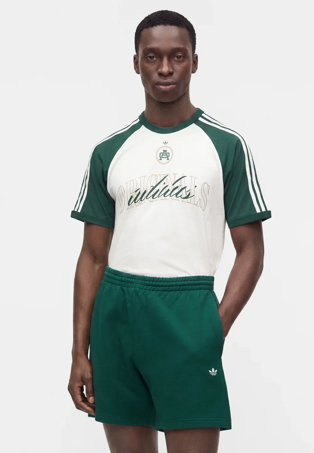 Основные вещи от Trefoil - шорты Adidas Originals, Collegiate Green — фото 4