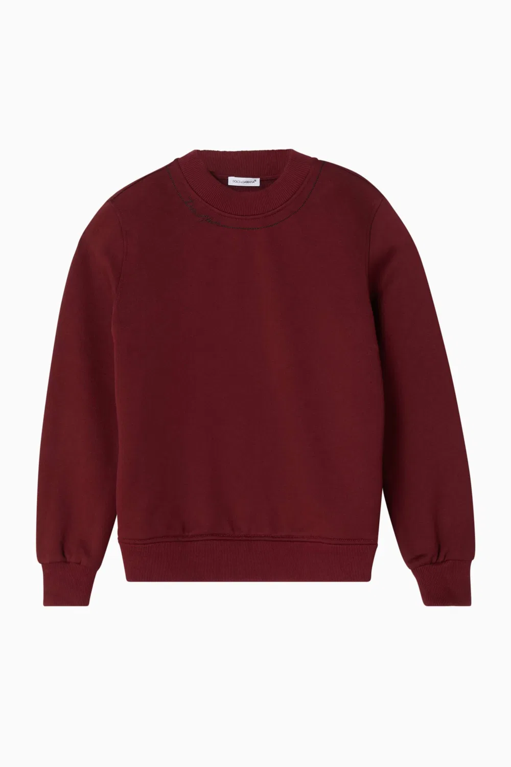 Свитшот с круглым вырезом Basic Crewneck Dolce & Gabbana