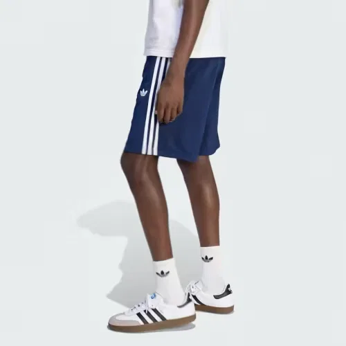 Мужские шорты на завязках Firebird Adidas Originals, индиго — фото 3