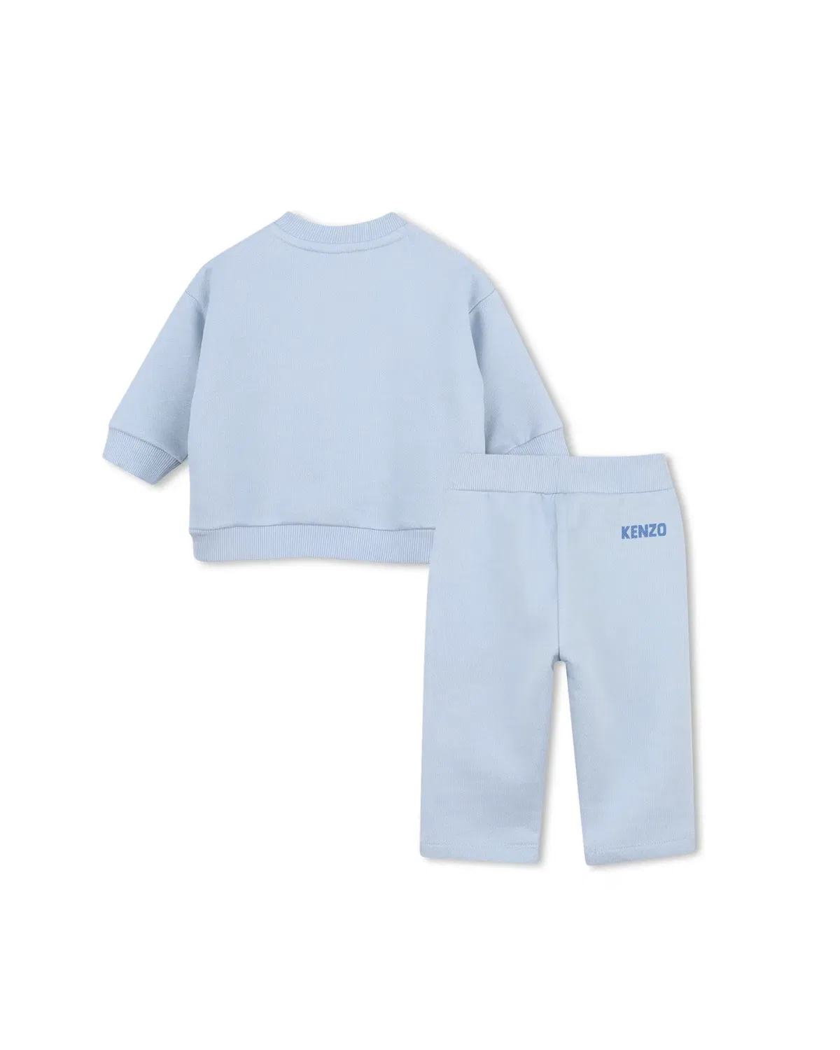 Детский комплект для мальчиков с принтом Kenzo Kids, Голубой — фото 3