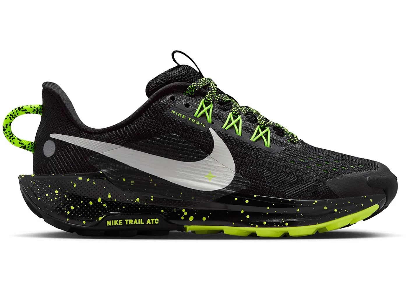 Детские кроссовки для трейла Nike React Pegasus Trail 5, Black/Volt Ice/Phantom