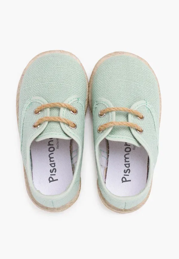 Кеды с плоской подошвой Espadrilles Pisamonas, Verde Agua, зеленый — фото 3