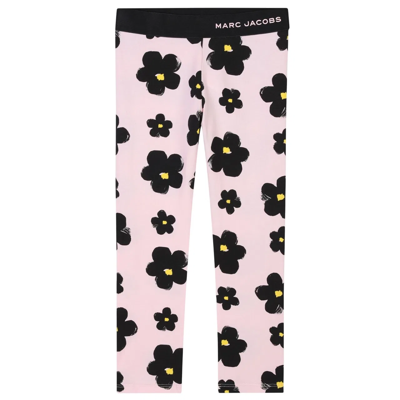 Леггинсы с принтом Daisy Elasticated Waistband Little Marc Jacobs, Pink