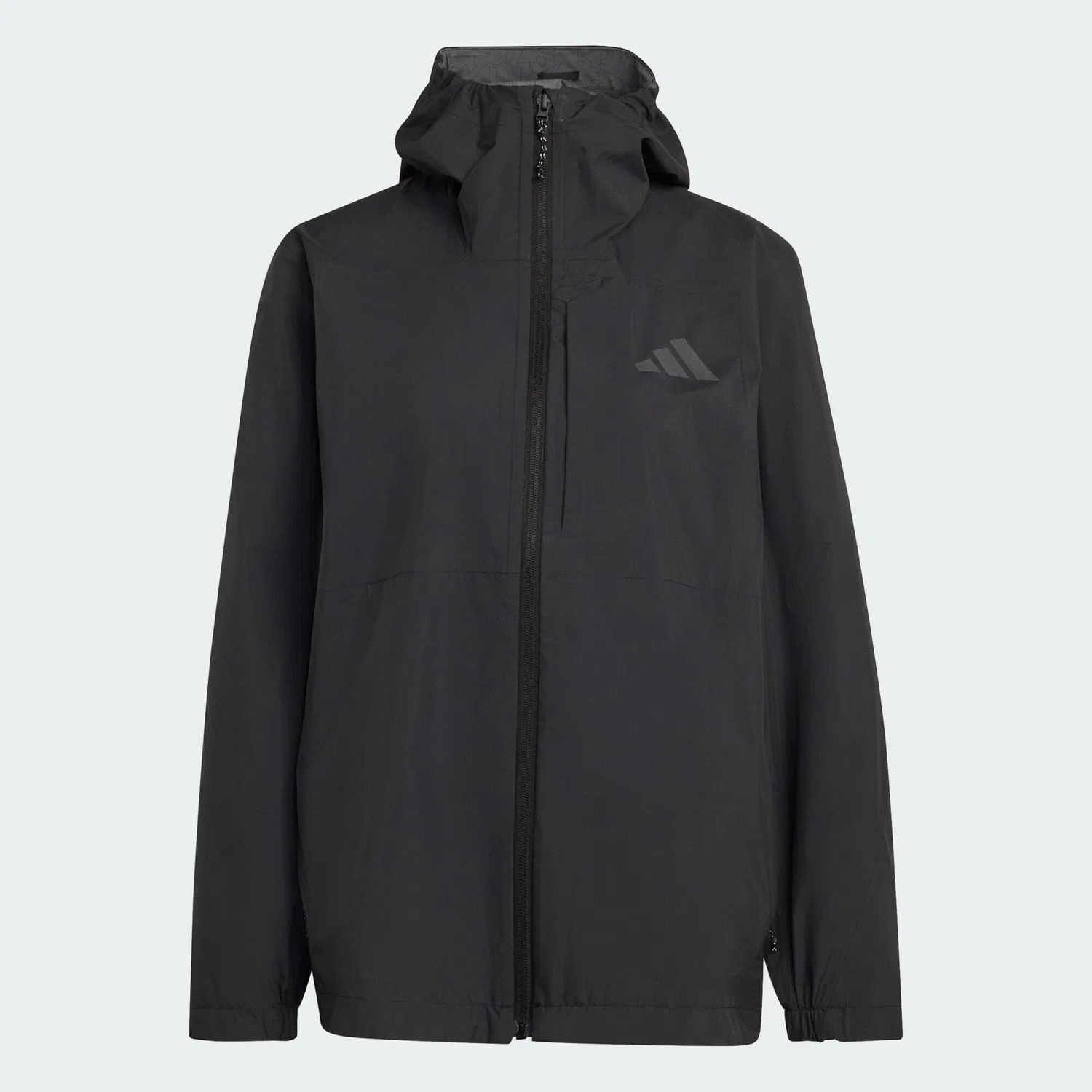 Мужская ветровка с капюшоном Terrex Multi 2.5 Layer CLIMAPROOF Adidas, Schwarz — фото 2