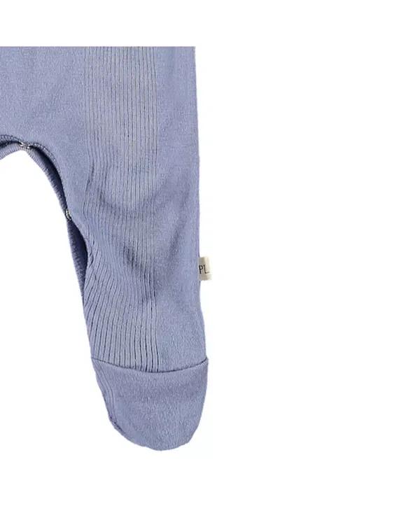 Детский комбинезон с длинным рукавом PaigeLauren, Denim Blue — фото 3