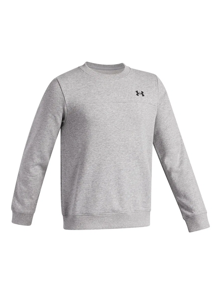 Спортивная толстовка UNDER ARMOUR 'Rival' серого цвета — фото 4
