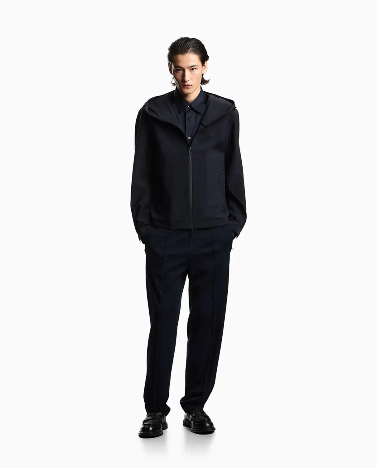Мужские брюки чинос с эластичным поясом Emporio Armani, Azul Marino