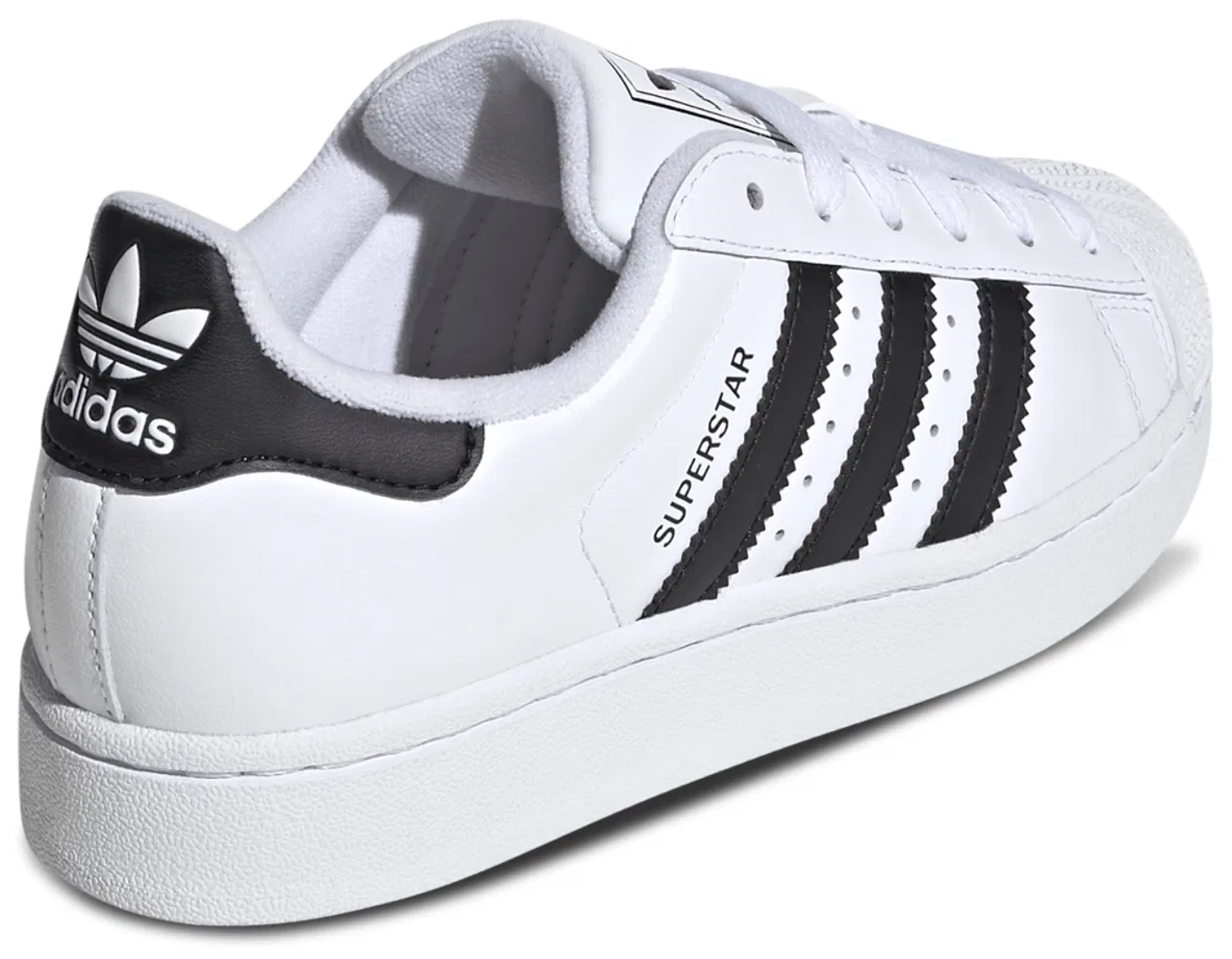 Кроссовки для мальчиков Superstar II Adidas, белый/черный — фото 4