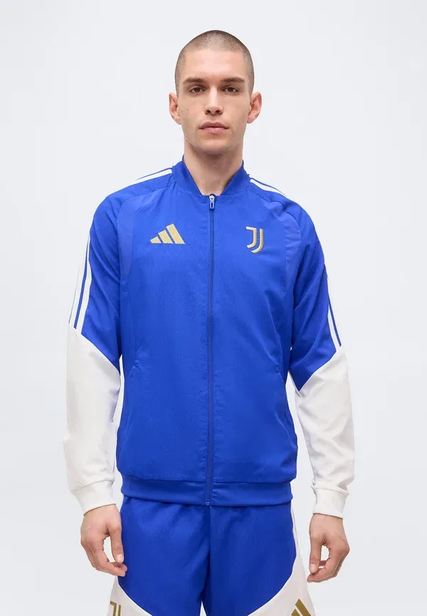 Спортивная куртка Adidas Performance, белый/синий
