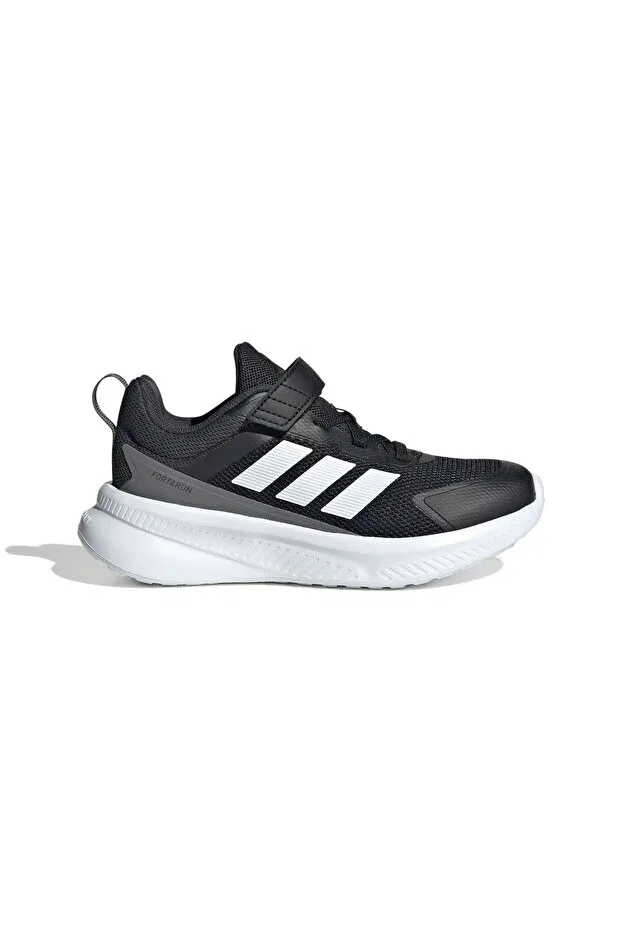 Детские кроссовки для девочек с принтом Fortarun 4.0 el c unisex kids sneaker jq5193 Adidas, Core Black-Ftwr White