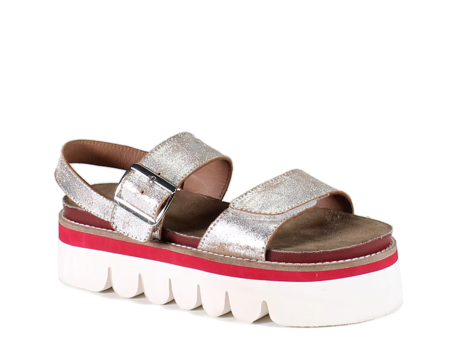 

Сандалии Roly Poly Platform Sandal Diba True, серебряный/металлик
