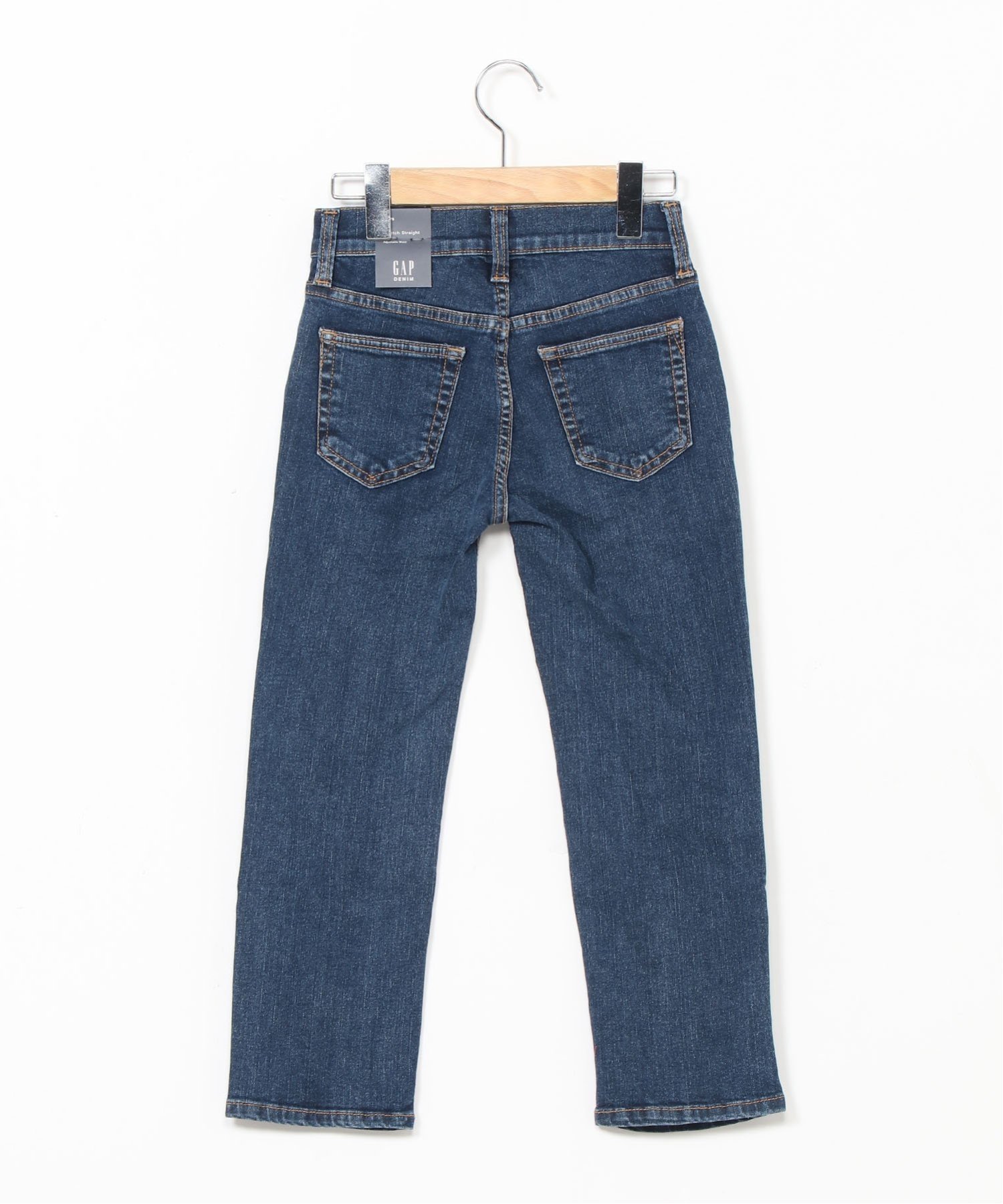 (K) Джинсы Washwell Original Straight Denim (детские) GAP, MEDIUM_WASH — фото 2