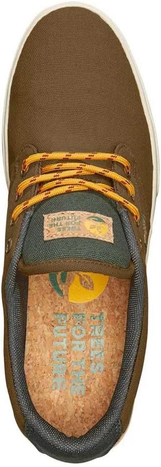 Кроссовки для скейтбординга Marana Michelin X Indy X Nassim Lachhab, Etnies, Brown/Green — фото 3