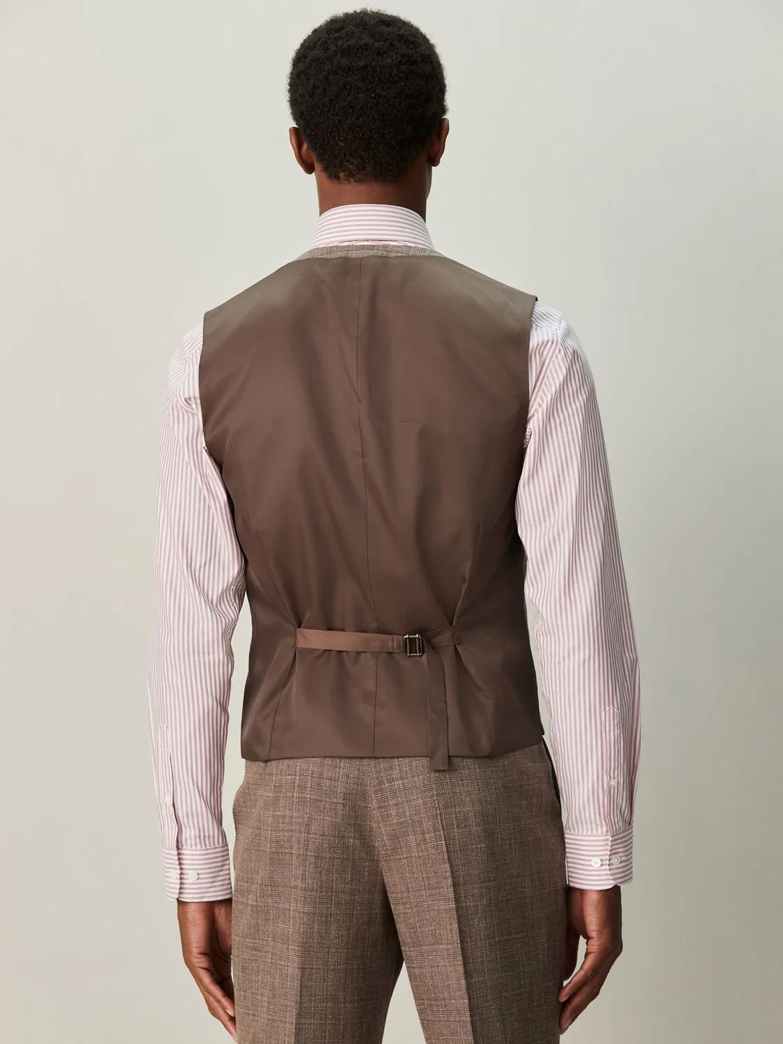 Жилет Next Suit Vest, коричневый — фото 3