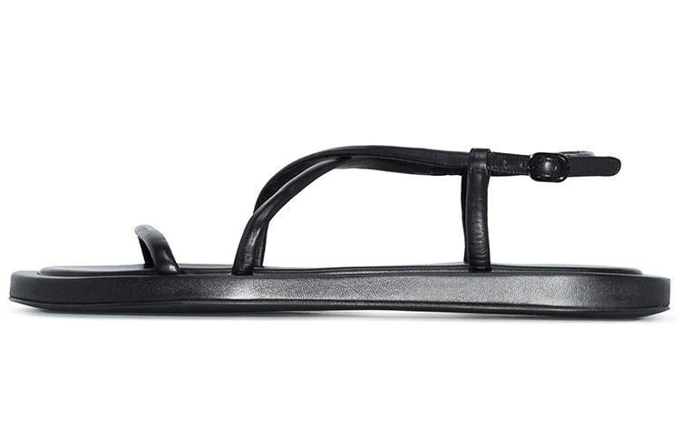 Сандалии женские Alexander Mcqueen One-Strap, черный