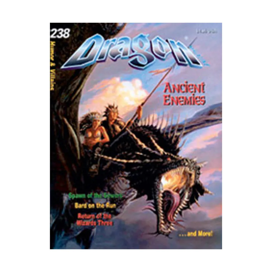 

Журнал #238 "Mommy Dearest, Villains, Like Fine Wine", Dragon Magazine #201 - #250